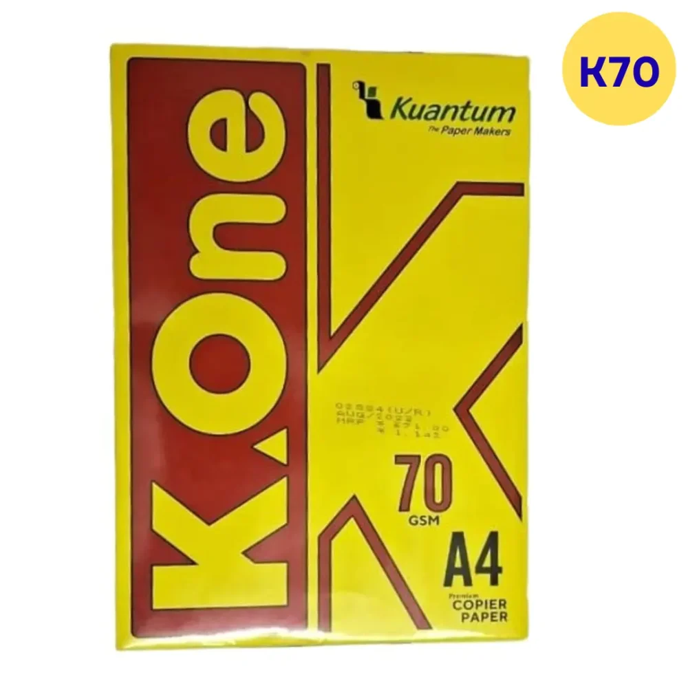 K One A4 Size 70 GSM Paper